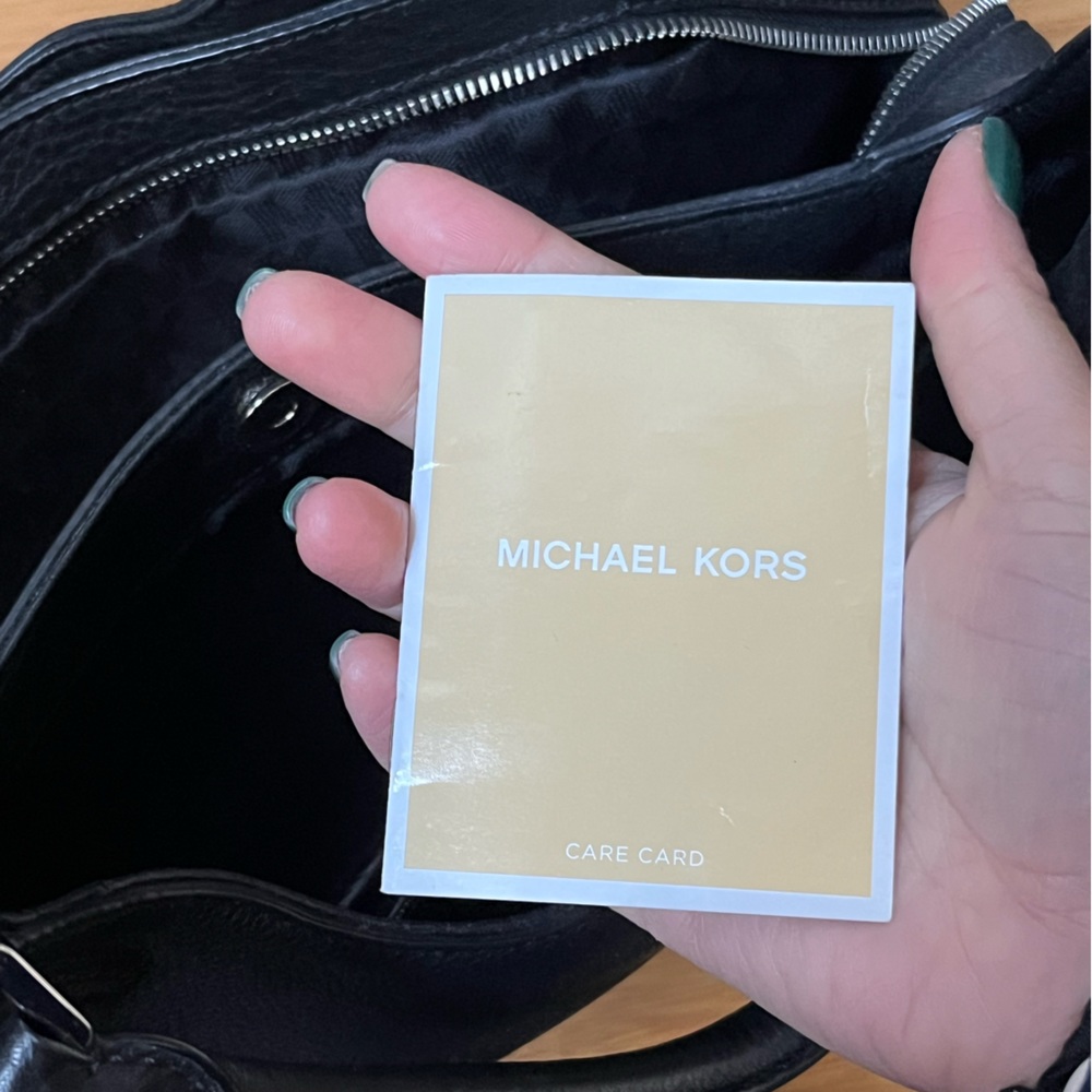 Black Michael Kors purse - Picture 6 of 6